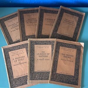 1930’s Vintage Ben’s Sixpenny Library from Uk Deco Period